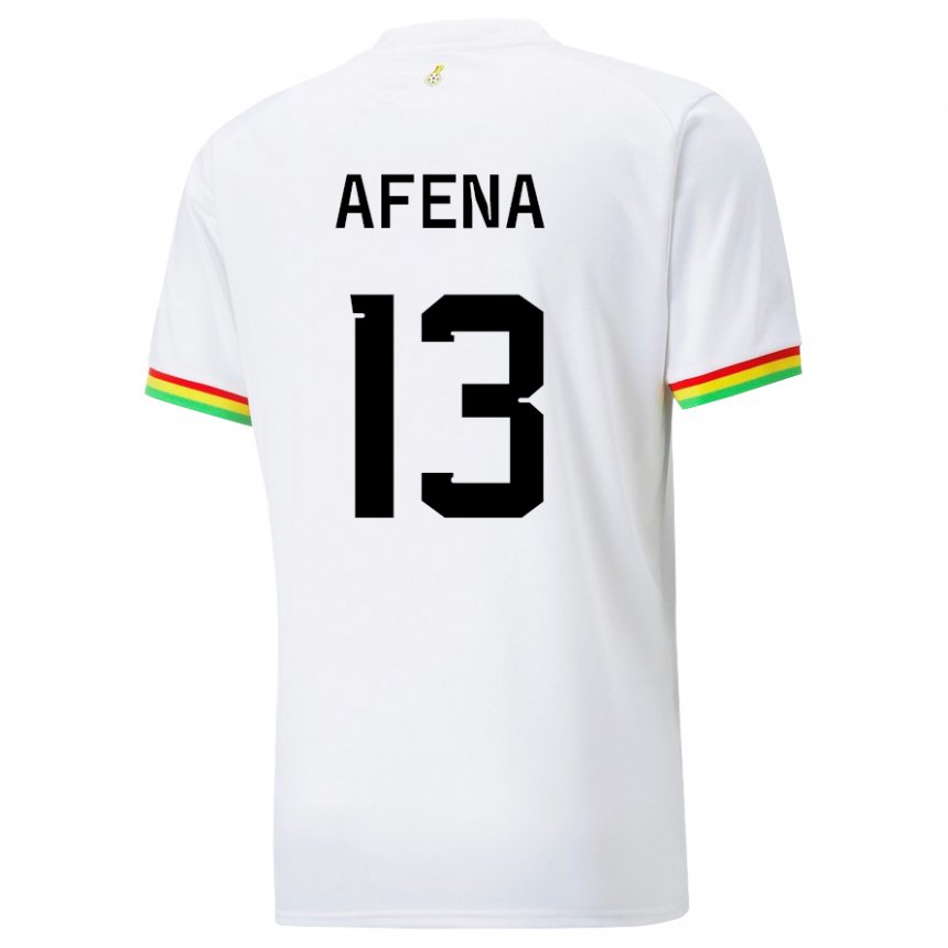 Dzieci Ghany Felix Afena-gyan #13 Biały Domowa Koszulka 22-24 Koszulki Klubowe