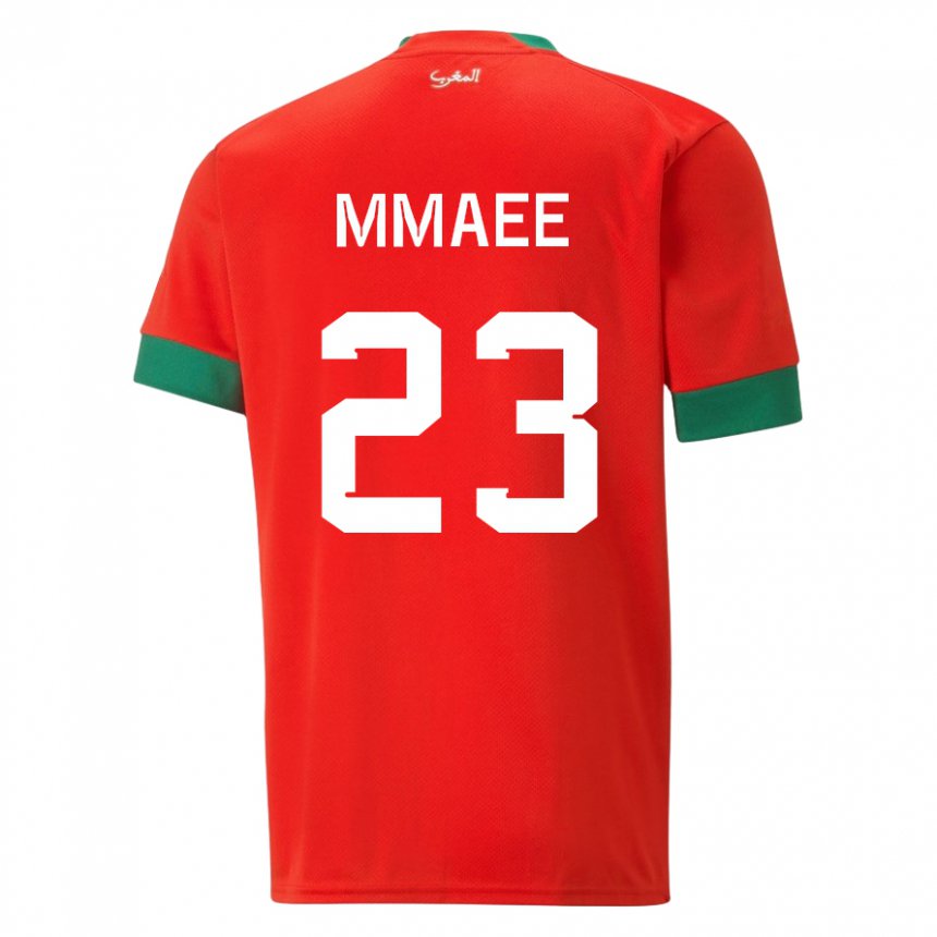 Dzieci Maroka Ryan Mmaee #23 Czerwony Domowa Koszulka 22-24 Koszulki Klubowe