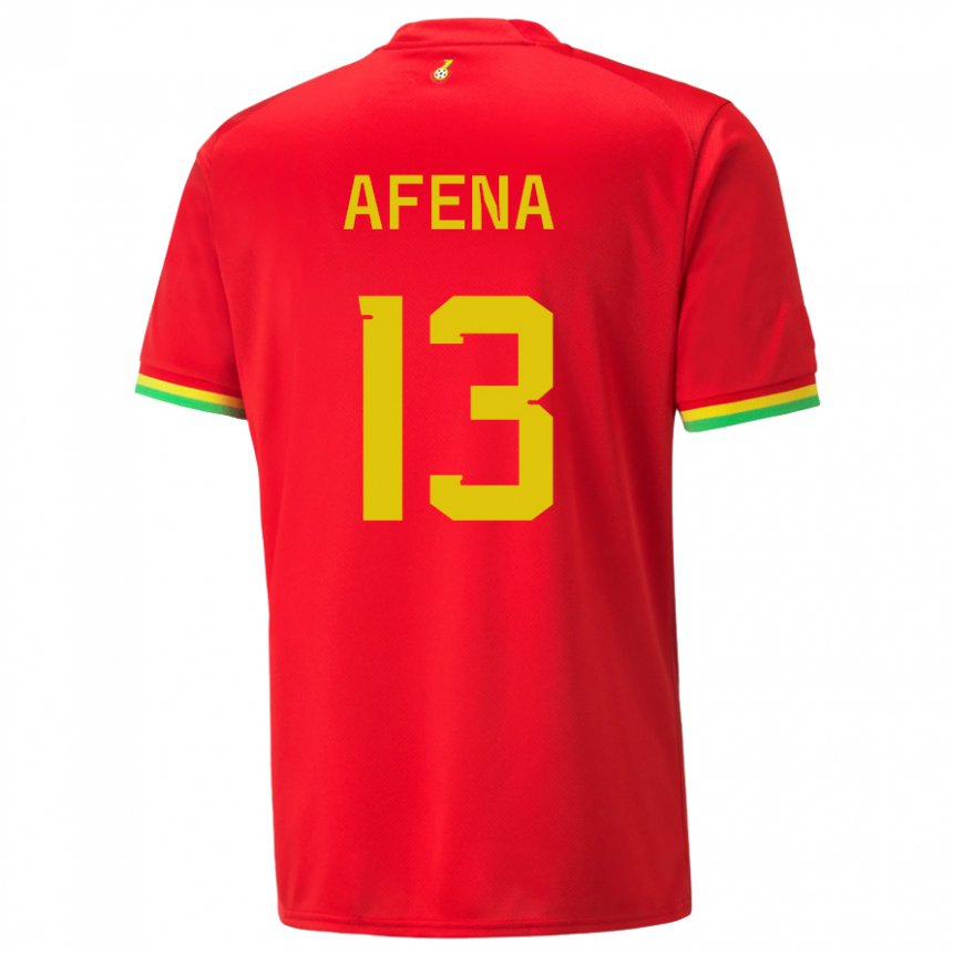 Dzieci Ghany Felix Afena-gyan #13 Czerwony Wyjazdowa Koszulka 22-24 Koszulki Klubowe