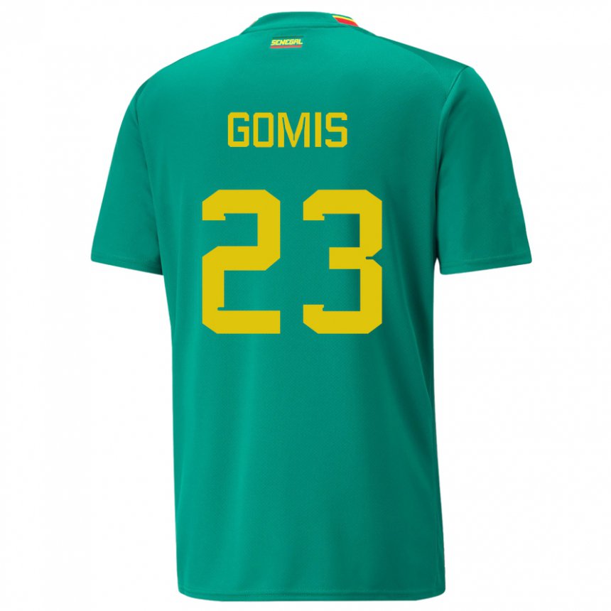 Kobiety Senegalu Alfred Gomis #23 Zielony Wyjazdowa Koszulka 22-24 Koszulki Klubowe