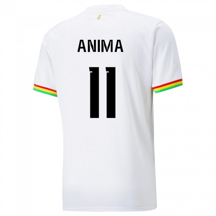 Dzieci Ghany Naomi Anima #11 Biały Domowa Koszulka 22-24 Koszulki Klubowe