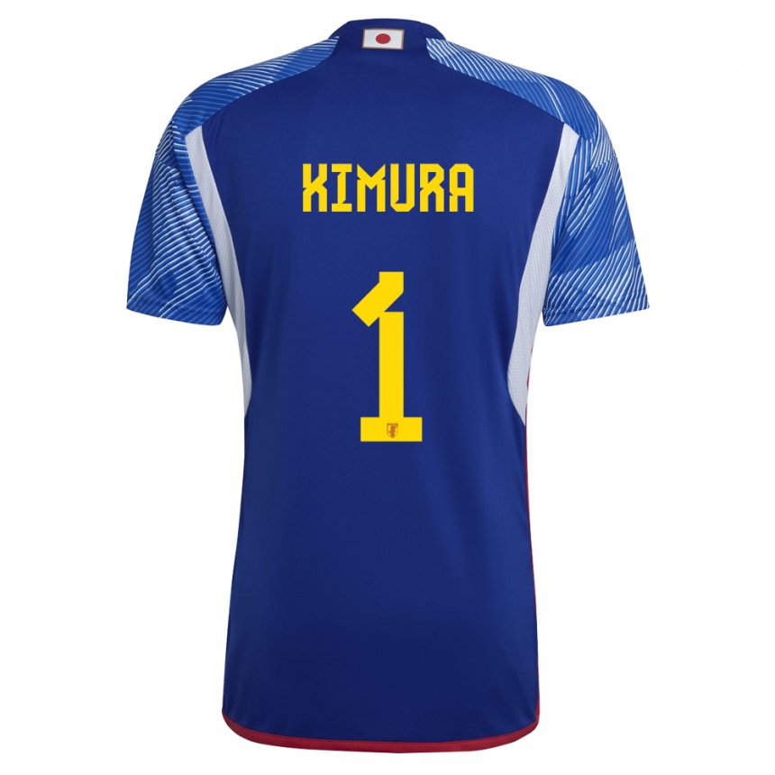 Dzieci Japonii Ryoya Kimura #1 Królewski Niebieski Domowa Koszulka 22-24 Koszulki Klubowe