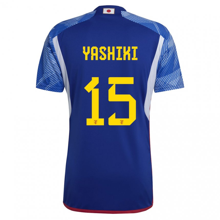 Dzieci Japonii Yusei Yashiki #15 Królewski Niebieski Domowa Koszulka 22-24 Koszulki Klubowe