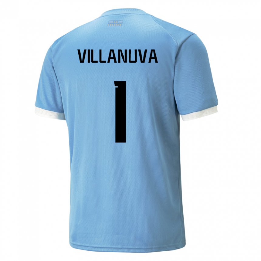 Kobiety Urugwaju Josefina Villanuva #1 Niebieski Domowa Koszulka 22-24 Koszulki Klubowe