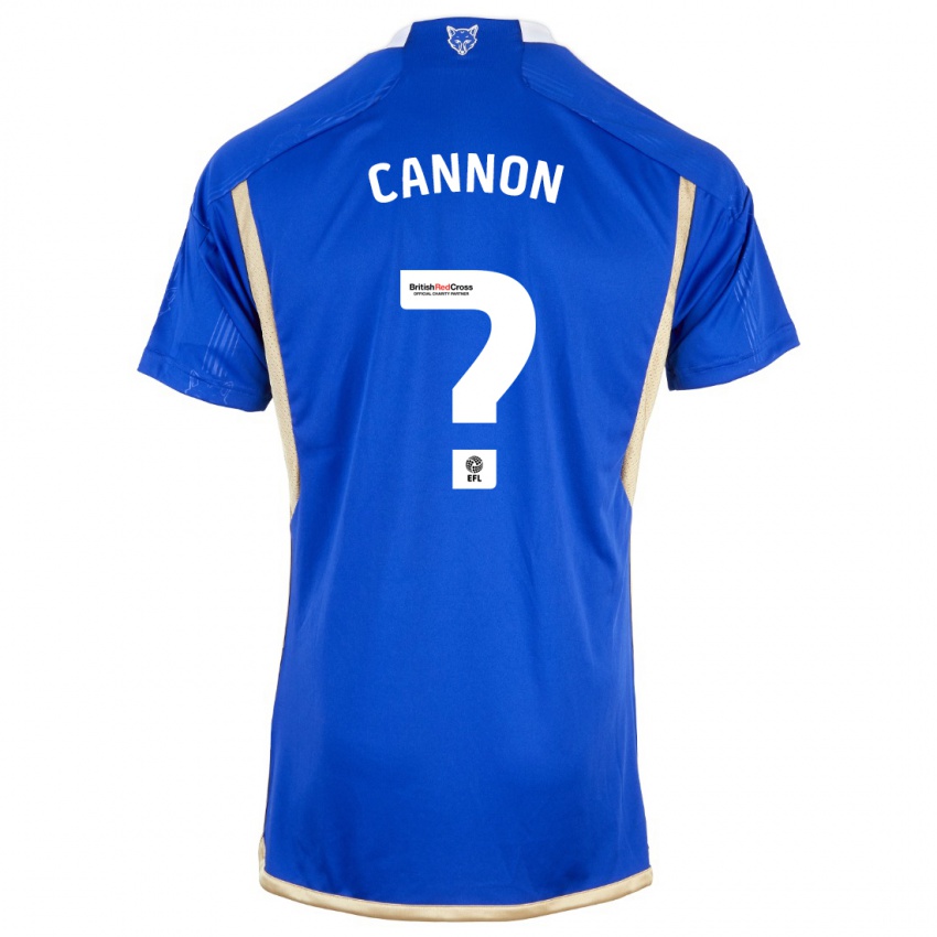 Dzieci Thomas Cannon #0 Niebieski Domowa Koszulka 2023/24 Koszulki Klubowe