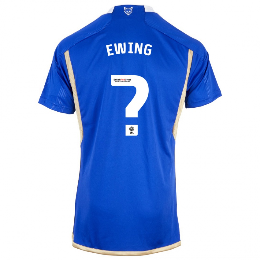 Dzieci Oliver Ewing #0 Niebieski Domowa Koszulka 2023/24 Koszulki Klubowe