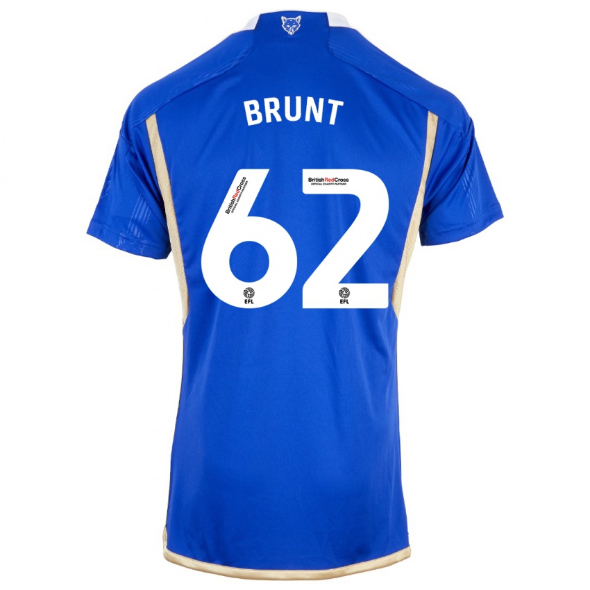 Dzieci Lewis Brunt #62 Niebieski Domowa Koszulka 2023/24 Koszulki Klubowe