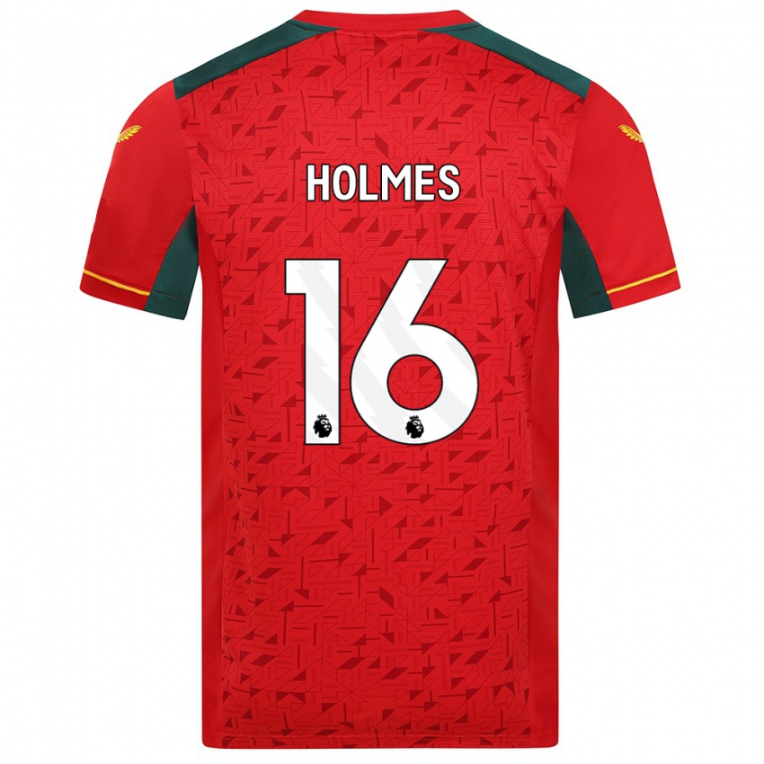 Dzieci Summer Holmes #16 Czerwony Wyjazdowa Koszulka 2023/24 Koszulki Klubowe