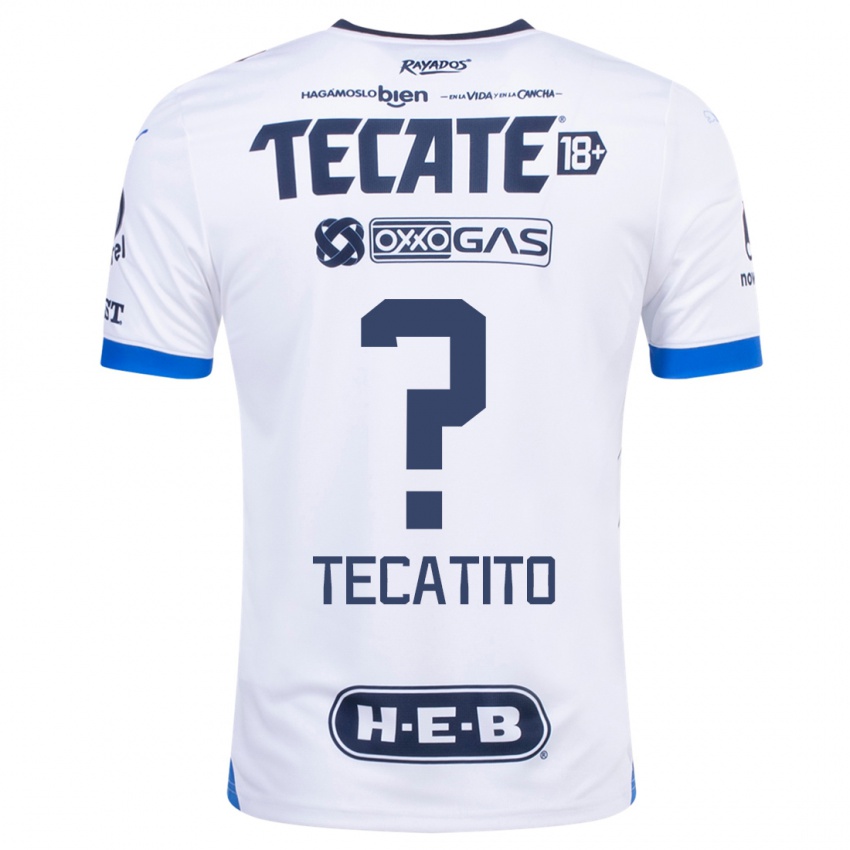 Dzieci Tecatito #0 Biały Wyjazdowa Koszulka 2023/24 Koszulki Klubowe