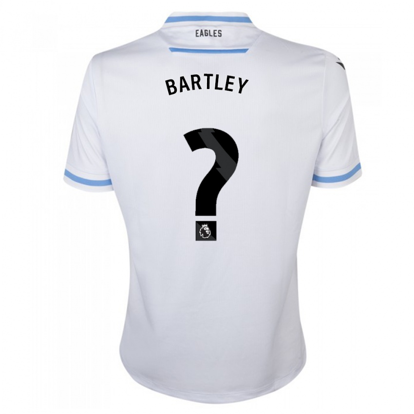 Męski Ryan Bartley #0 Biały Wyjazdowa Koszulka 2023/24 Koszulki Klubowe