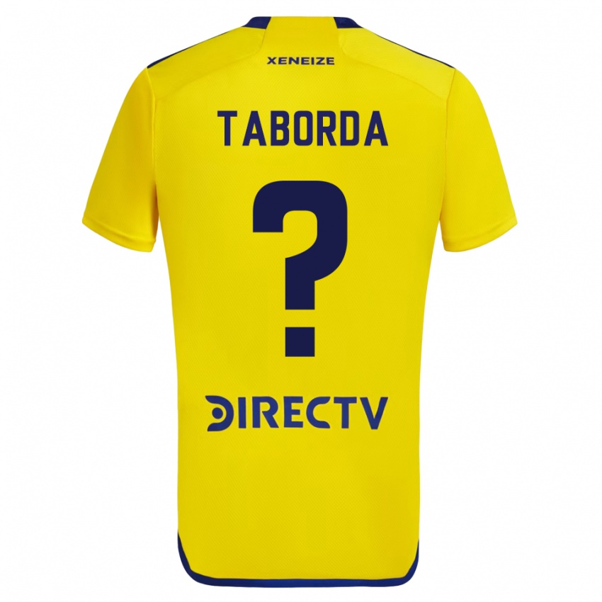 Męski Jason Taborda #0 Żółty Wyjazdowa Koszulka 2023/24 Koszulki Klubowe
