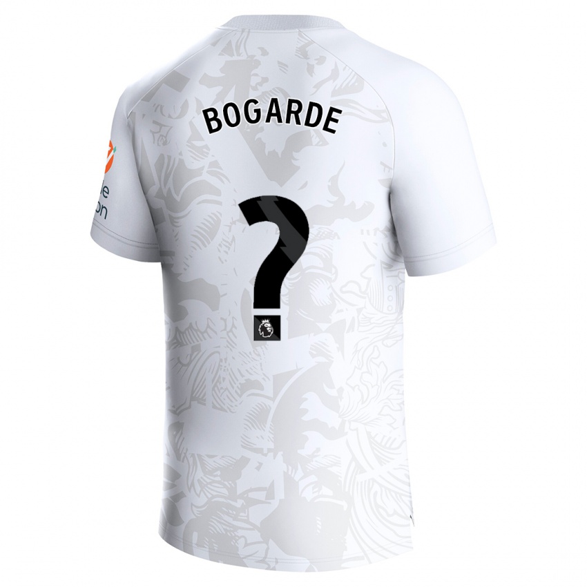 Kobiety Lamare Bogarde #0 Biały Wyjazdowa Koszulka 2023/24 Koszulki Klubowe