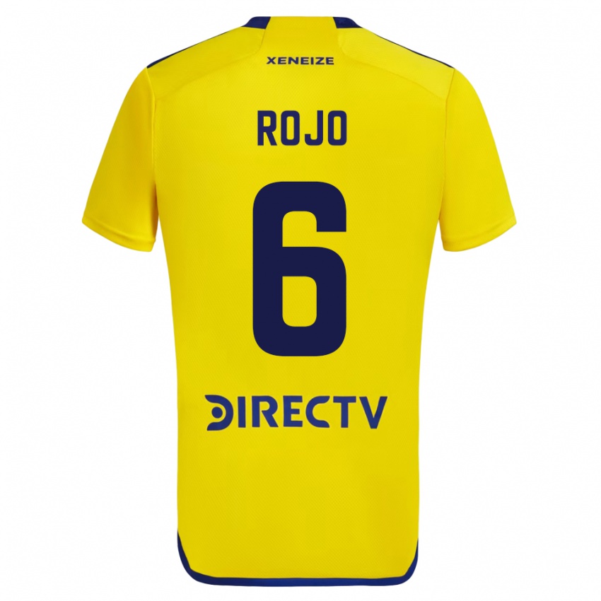 Kobiety Marcos Rojo #6 Żółty Wyjazdowa Koszulka 2023/24 Koszulki Klubowe