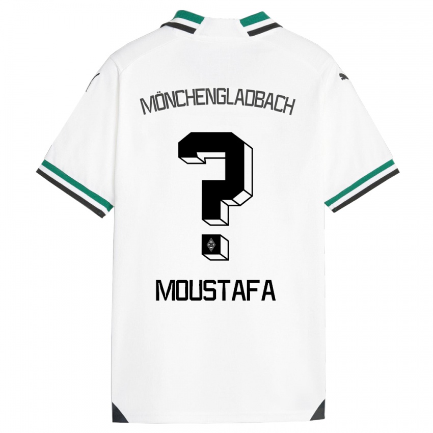 Dzieci Seif Ashraf Moustafa #0 Biały Zielony Domowa Koszulka 2023/24 Koszulki Klubowe