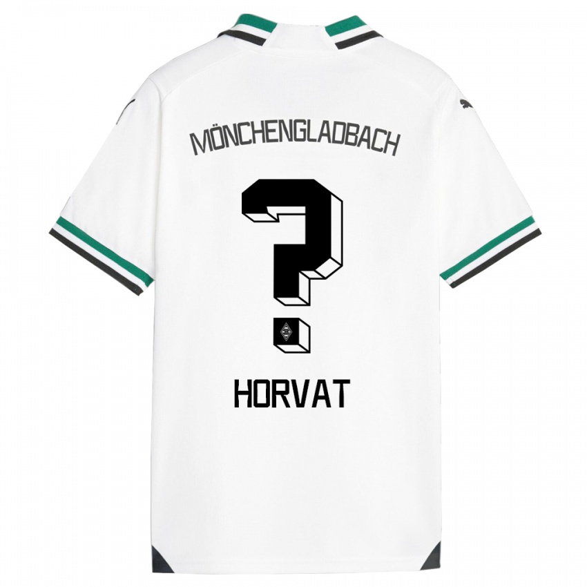 Dzieci Niko Horvat #0 Biały Zielony Domowa Koszulka 2023/24 Koszulki Klubowe