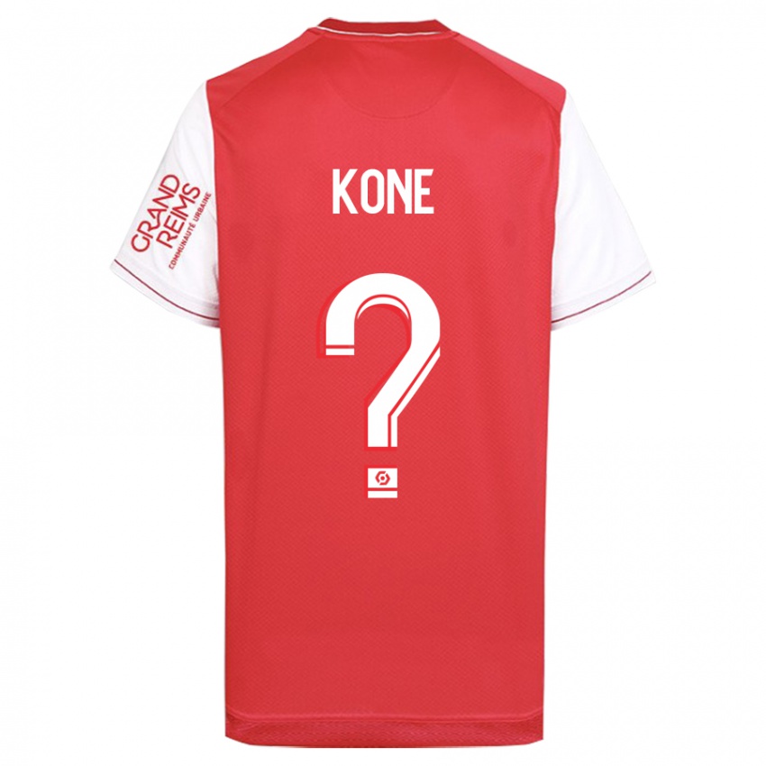 Dzieci Abdoul Koné #0 Czerwony Domowa Koszulka 2023/24 Koszulki Klubowe