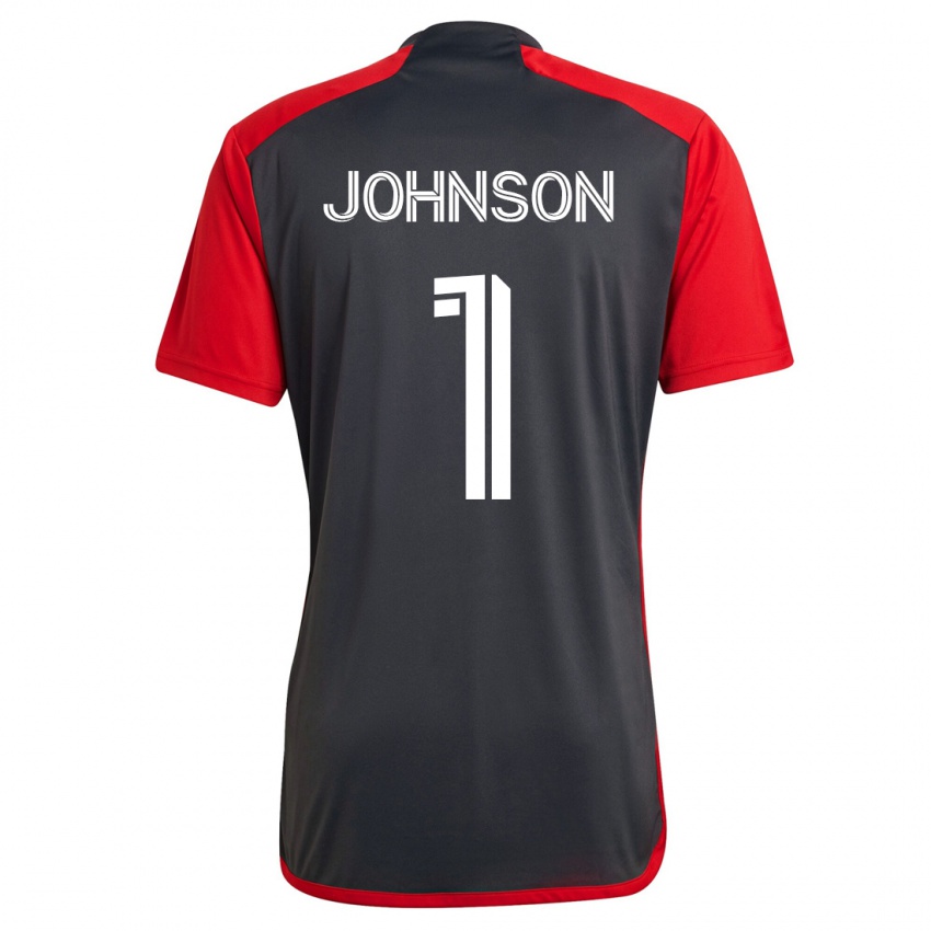 Dzieci Sean Johnson #1 Szary Domowa Koszulka 2023/24 Koszulki Klubowe