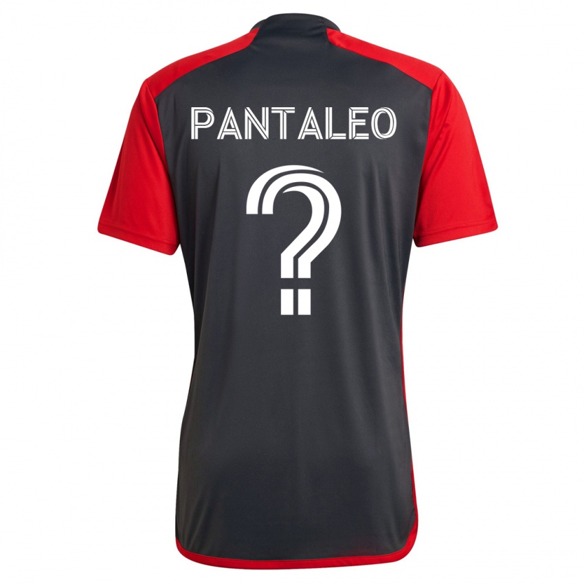 Dzieci Adamo Pantaleo #0 Szary Domowa Koszulka 2023/24 Koszulki Klubowe
