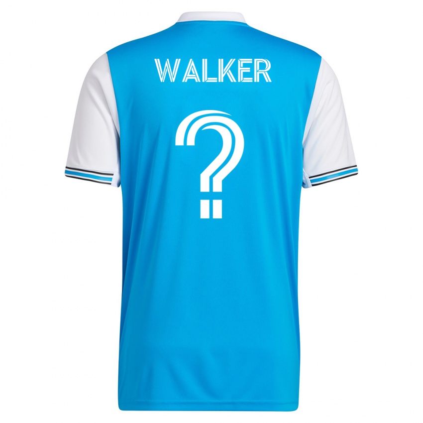 Dzieci Isaac Walker #0 Niebieski Domowa Koszulka 2023/24 Koszulki Klubowe