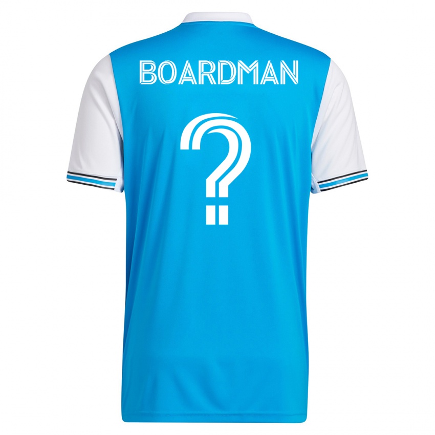 Dzieci Erik Pena-Boardman #0 Niebieski Domowa Koszulka 2023/24 Koszulki Klubowe