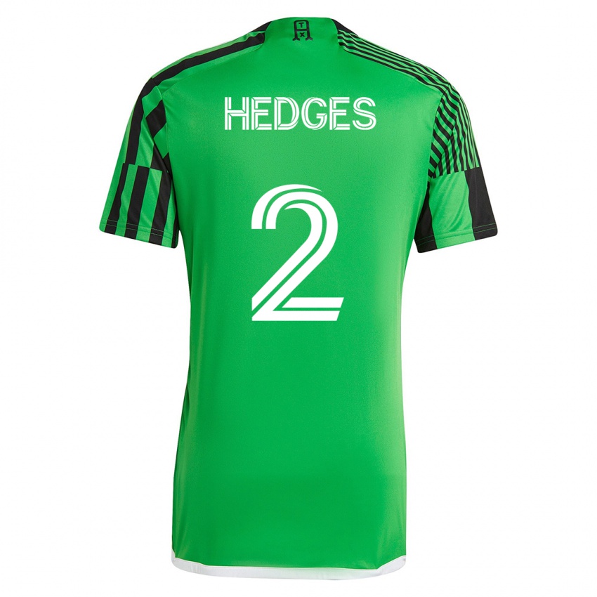 Dzieci Matt Hedges #2 Zielony Czarny Domowa Koszulka 2023/24 Koszulki Klubowe