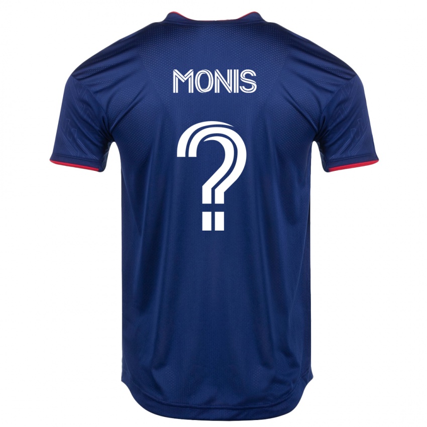 Dzieci Alex Monis #0 Marynarka Wojenna Domowa Koszulka 2023/24 Koszulki Klubowe