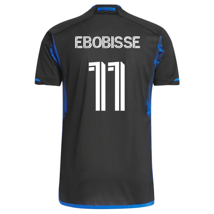 Dzieci Jeremy Ebobisse #11 Niebiesko-Czarny Domowa Koszulka 2023/24 Koszulki Klubowe