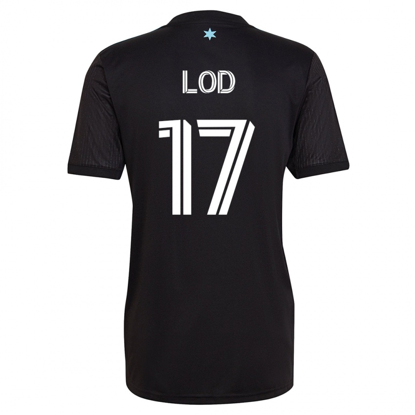 Dzieci Robin Lod #17 Czarny Domowa Koszulka 2023/24 Koszulki Klubowe