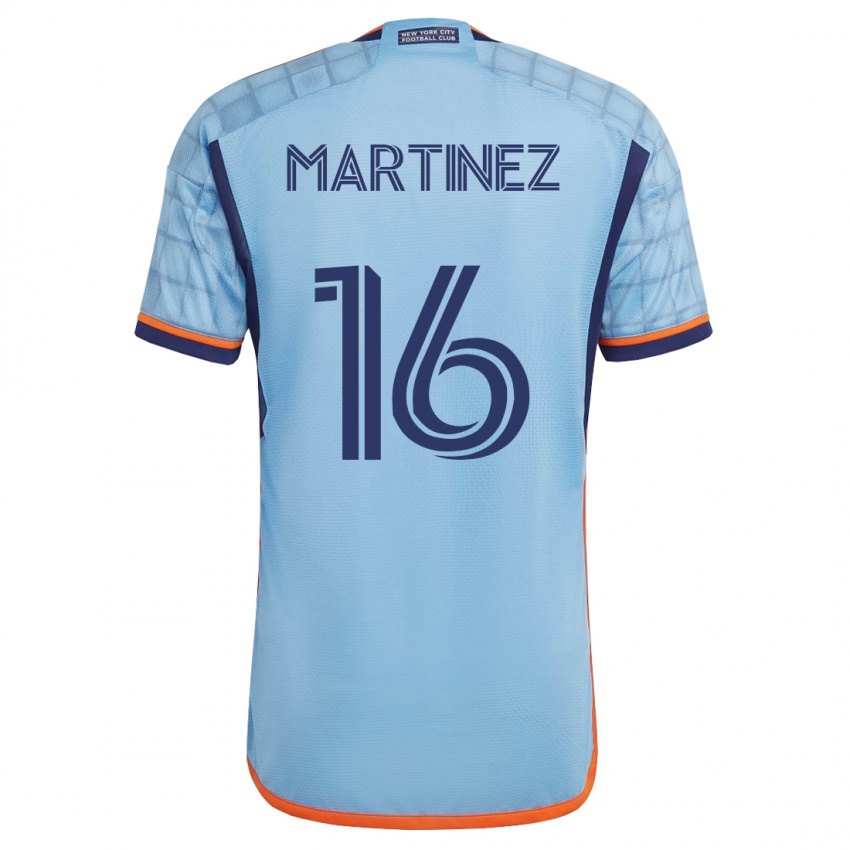 Dzieci Alonso Martínez #16 Niebieski Domowa Koszulka 2023/24 Koszulki Klubowe