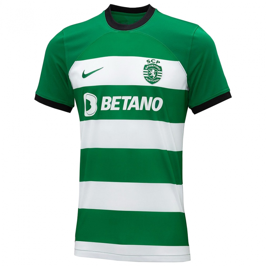 Dzieci Diogo Abreu #76 Zielony Domowa Koszulka 2023/24 Koszulki Klubowe