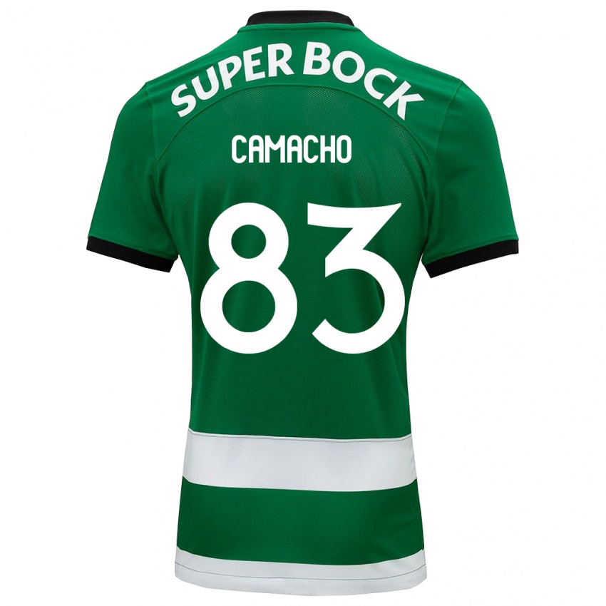 Dzieci Rafael Camacho #83 Zielony Domowa Koszulka 2023/24 Koszulki Klubowe