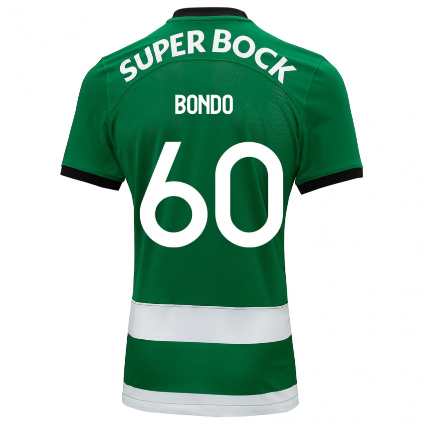 Dzieci Pedro Bondo #60 Zielony Domowa Koszulka 2023/24 Koszulki Klubowe