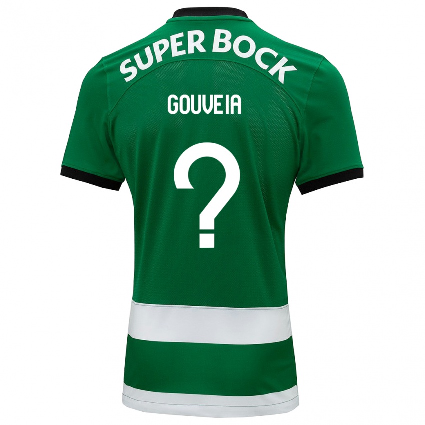Dzieci Miguel Gouveia #0 Zielony Domowa Koszulka 2023/24 Koszulki Klubowe