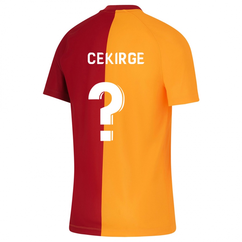 Dzieci Yasin Cekirge #0 Pomarańczowy Domowa Koszulka 2023/24 Koszulki Klubowe