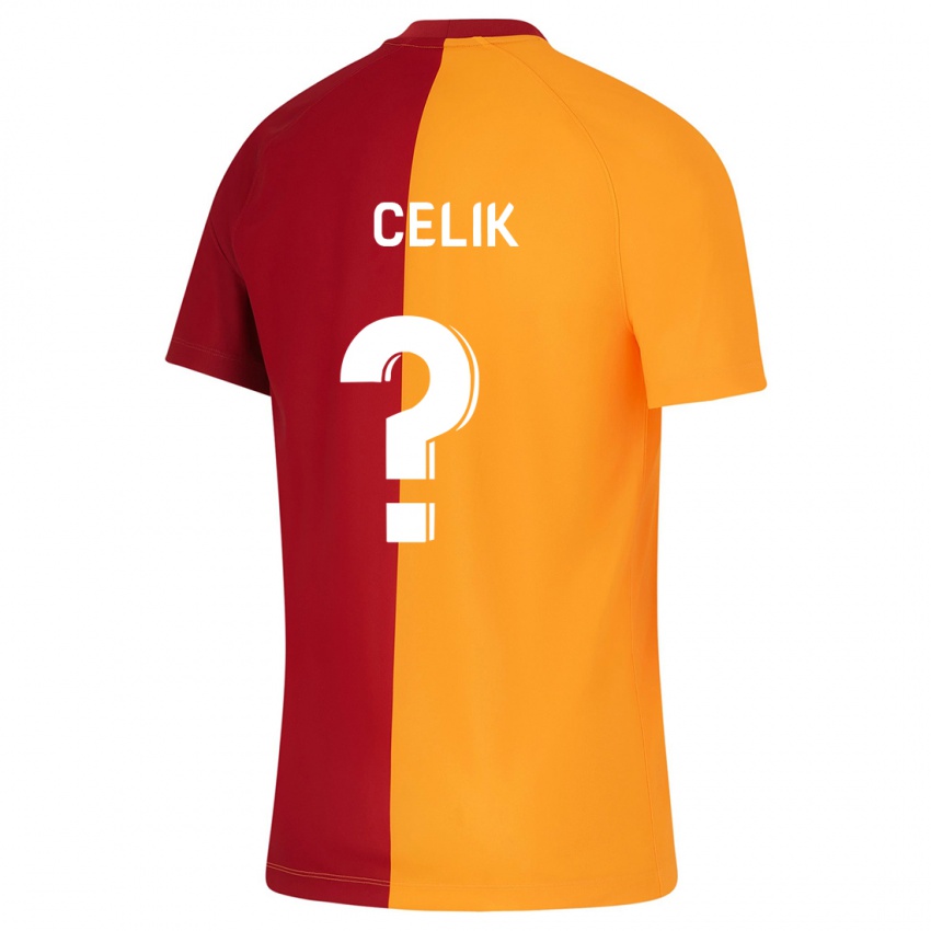 Dzieci Berke Celik #0 Pomarańczowy Domowa Koszulka 2023/24 Koszulki Klubowe