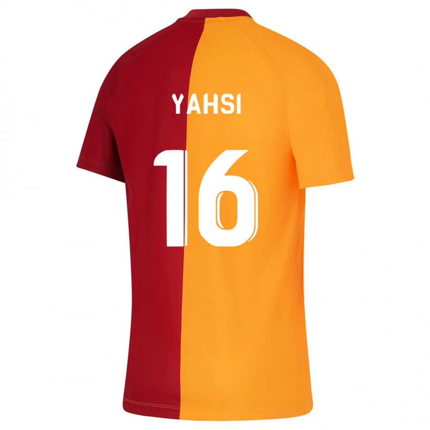 Dzieci Ismail Yahsi #16 Pomarańczowy Domowa Koszulka 2023/24 Koszulki Klubowe