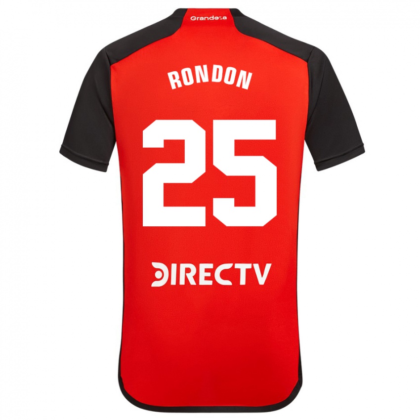 Dzieci Salomón Rondón #25 Czerwony Wyjazdowa Koszulka 2023/24 Koszulki Klubowe