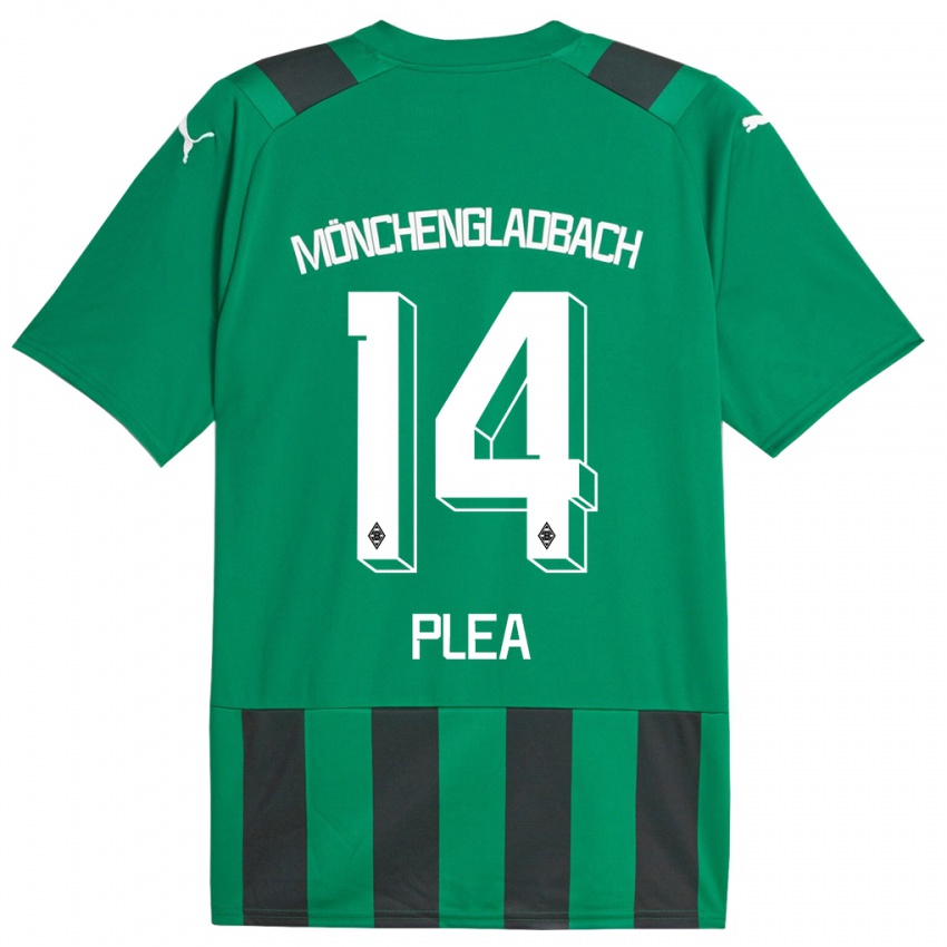 Dzieci Alassane Plea #14 Czarny Zielony Wyjazdowa Koszulka 2023/24 Koszulki Klubowe