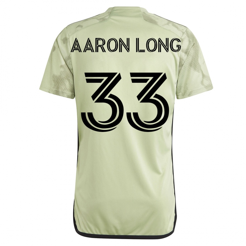 Dzieci Aaron Long #33 Zielony Wyjazdowa Koszulka 2023/24 Koszulki Klubowe