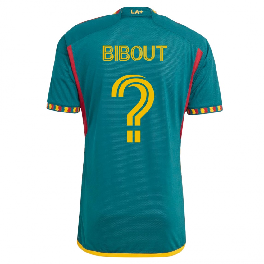 Dzieci Aaron Bibout #0 Zielony Wyjazdowa Koszulka 2023/24 Koszulki Klubowe