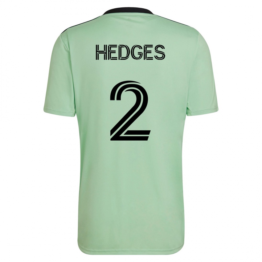 Dzieci Matt Hedges #2 Jasnozielony Wyjazdowa Koszulka 2023/24 Koszulki Klubowe
