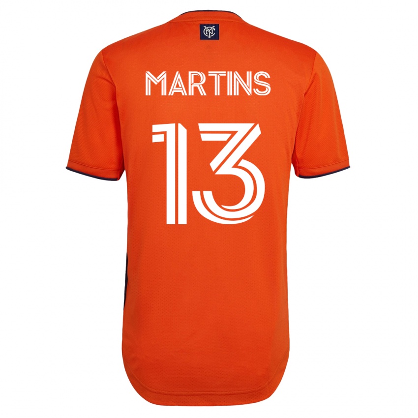 Dzieci Thiago Martins #13 Czarny Wyjazdowa Koszulka 2023/24 Koszulki Klubowe
