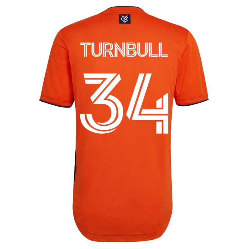 Dzieci Stephen Turnbull #34 Czarny Wyjazdowa Koszulka 2023/24 Koszulki Klubowe