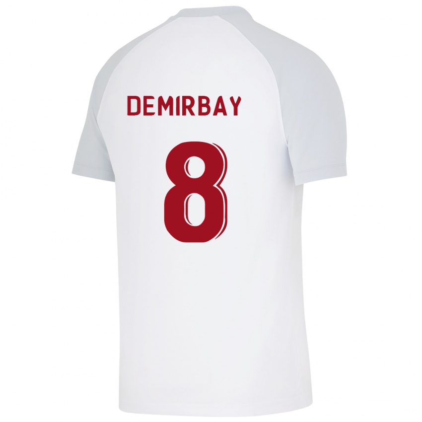 Dzieci Kerem Demirbay #8 Biały Wyjazdowa Koszulka 2023/24 Koszulki Klubowe