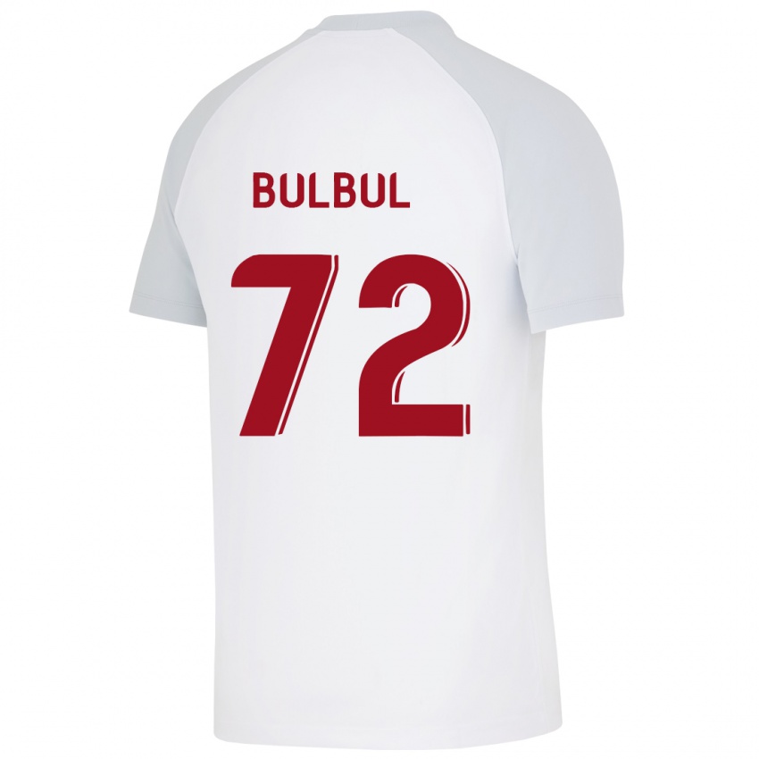 Dzieci Ali Turap Bülbül #72 Biały Wyjazdowa Koszulka 2023/24 Koszulki Klubowe