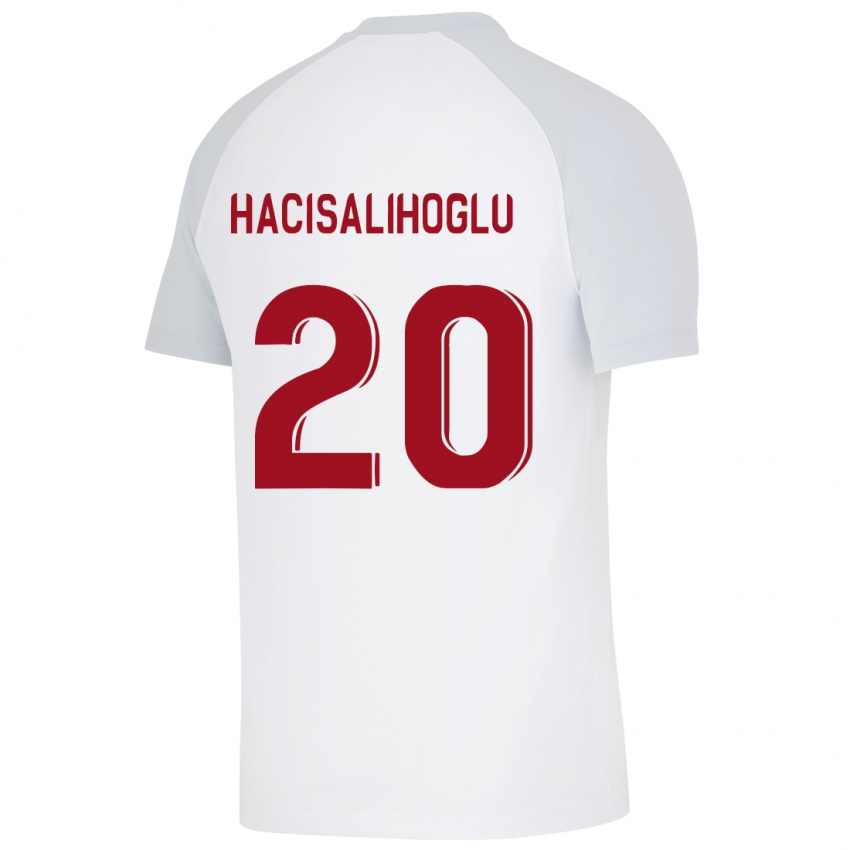 Dzieci Arda Hacisalihoglu #20 Biały Wyjazdowa Koszulka 2023/24 Koszulki Klubowe