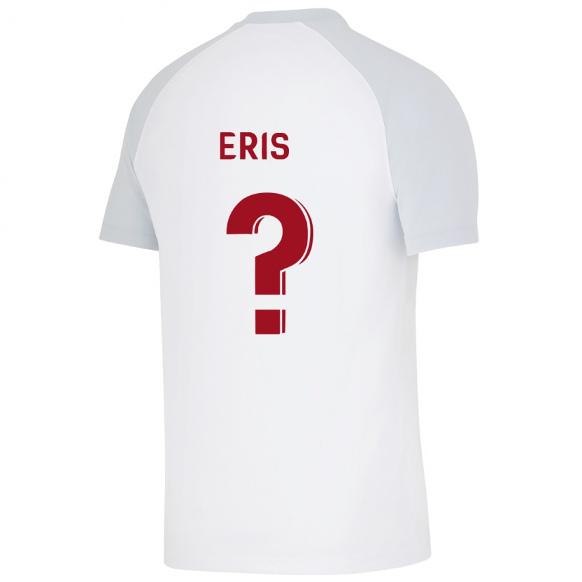 Dzieci Efe Eris #0 Biały Wyjazdowa Koszulka 2023/24 Koszulki Klubowe