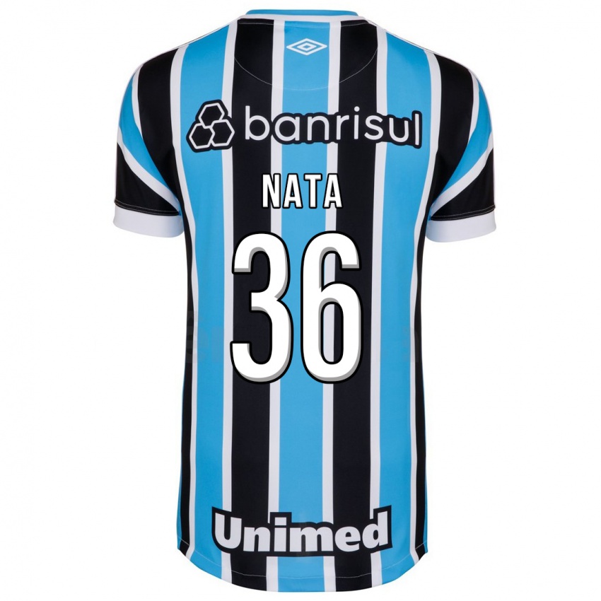 Męski Natã #36 Niebieski Domowa Koszulka 2023/24 Koszulki Klubowe