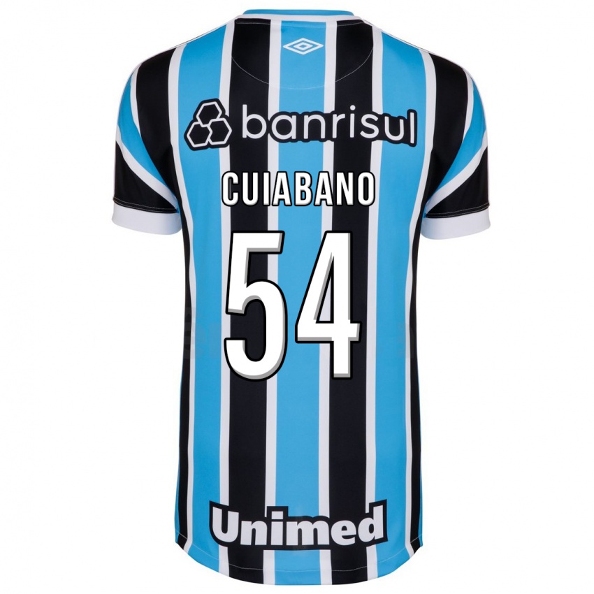 Męski Cuiabano #54 Niebieski Domowa Koszulka 2023/24 Koszulki Klubowe