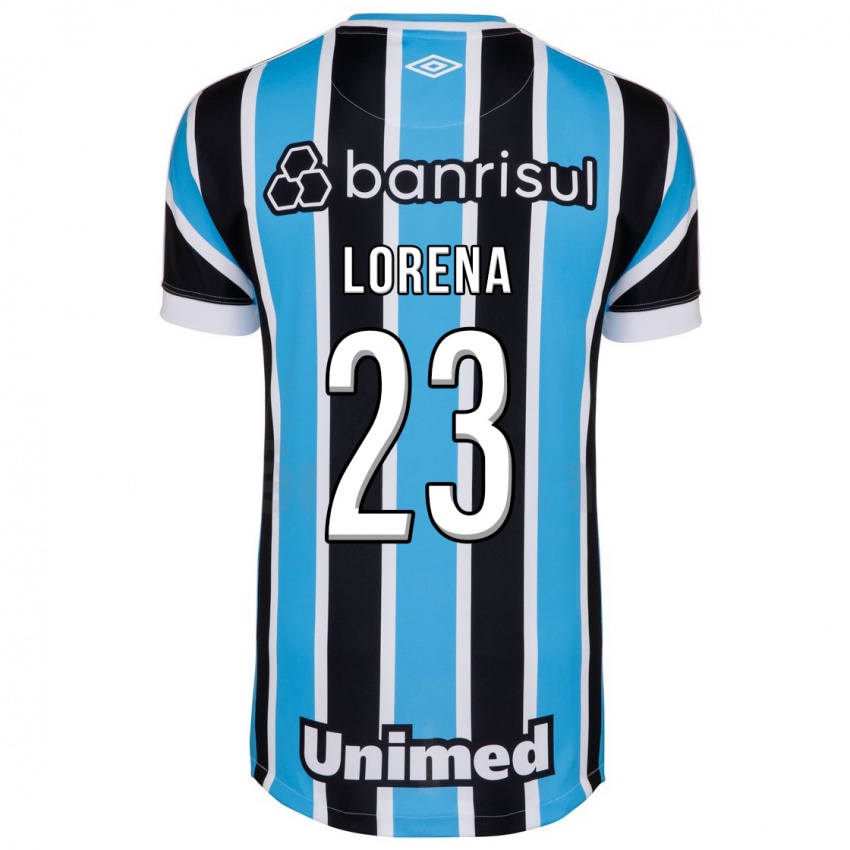 Męski Lorena #23 Niebieski Domowa Koszulka 2023/24 Koszulki Klubowe